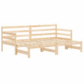 Cadre de Lit d'Appoint en Bois 90x200 cm