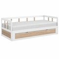 Lit banquette convertible avec tiroir de rangement 90 x 190 cm