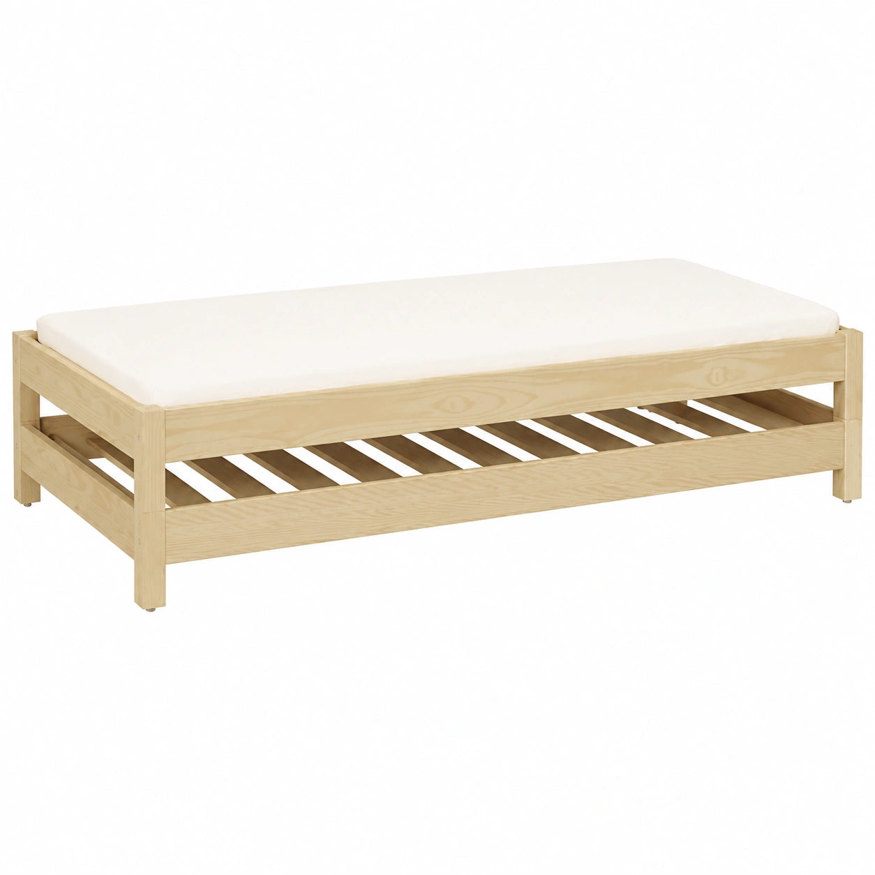 Lits Superpos¨¦s 90x190 avec Sommiers Inclus