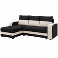 Canap¨¦ d'angle r¨¦versible en tissu 4 places avec coffre