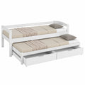 Canap¨¦-lit fonctionnel 90x200 cm avec tiroirs et sommier